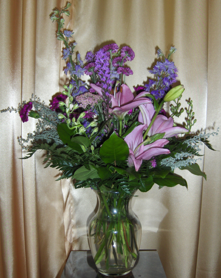 Flowers from Westmed Rehab