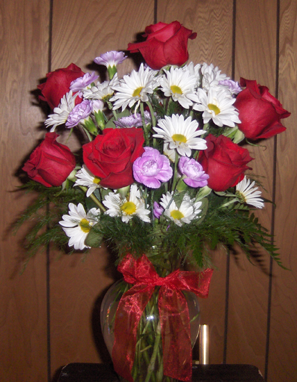 Flowers from Nikki, Penny and Wendy