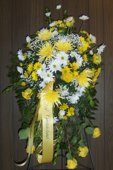 Flowers from "Grandma" "Great Grandma"
