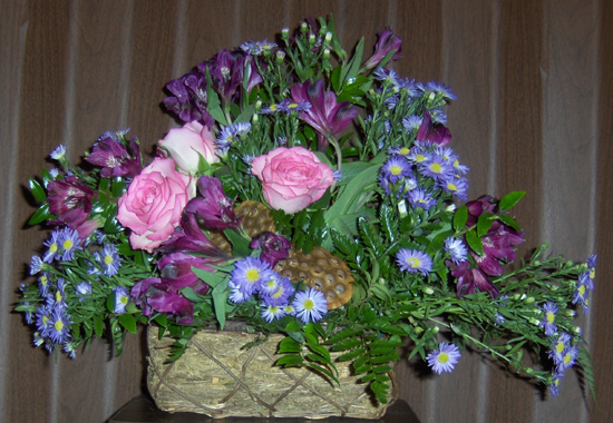 Flowers from Florence Smith and Family