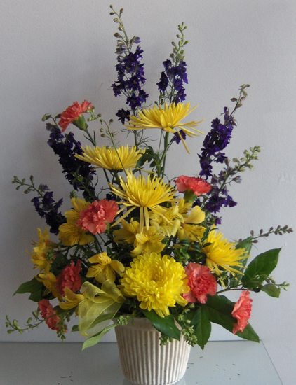 Flowers from Greg & Tyler & Titan Machine employees