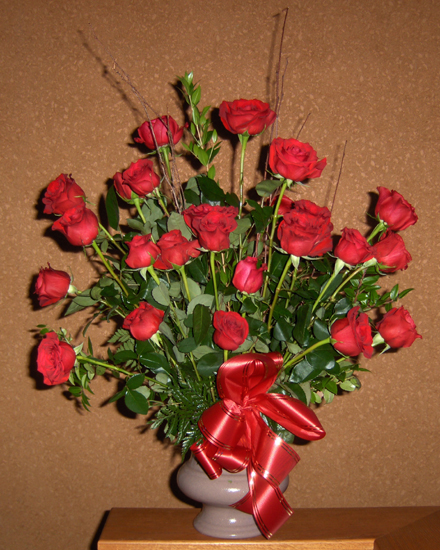 Flowers from Rick & Patt, Teddy & Karen, Marjorie Hustead and the Rest of the Wall Drug Gang