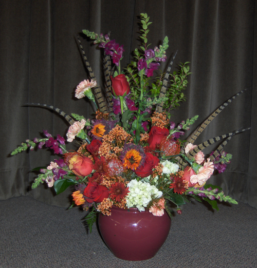 Flowers from Bill & Sis McKee, Randy & Carol McKee, Vicki McKee, Marcy & John Sarrar and Meme McKee
