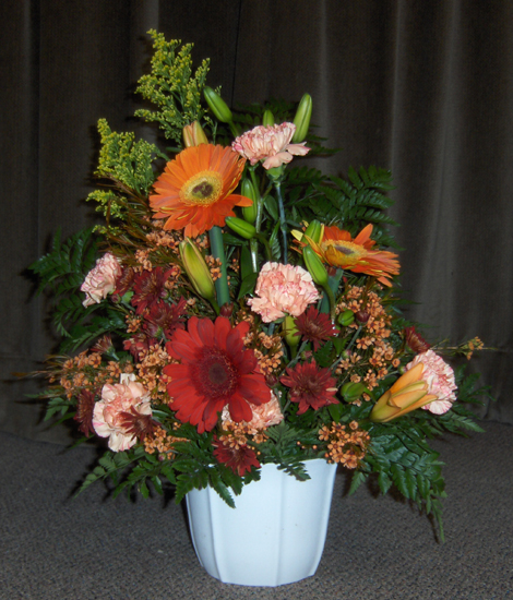 Flowers from Barry, Edna, Kianna and Katlin