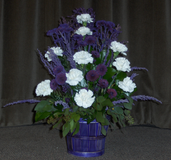 Flowers from New Ulm Boys Basketball Team