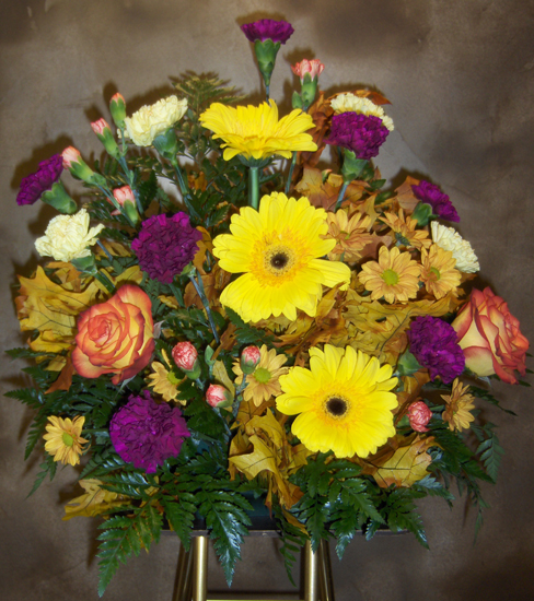 Flowers from Senior Citizens