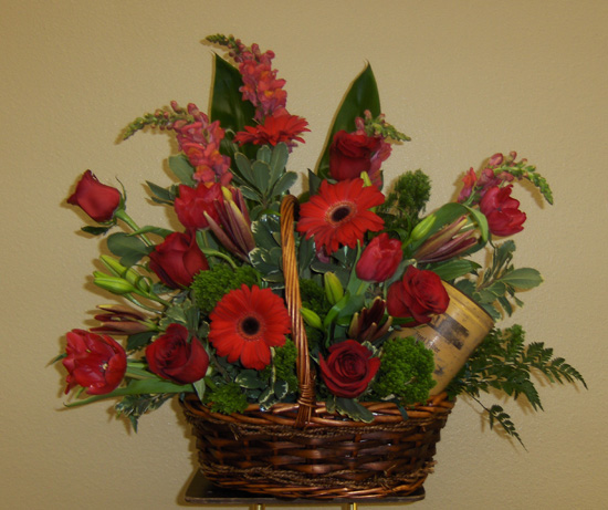Flowers from TJ and Jeanine Gabriel Family