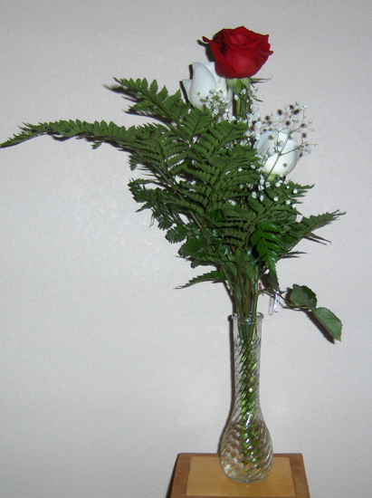 Flowers from Joe, Nate and Licia