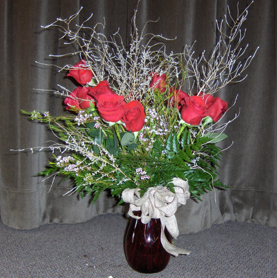 Flowers from Beth and Norman