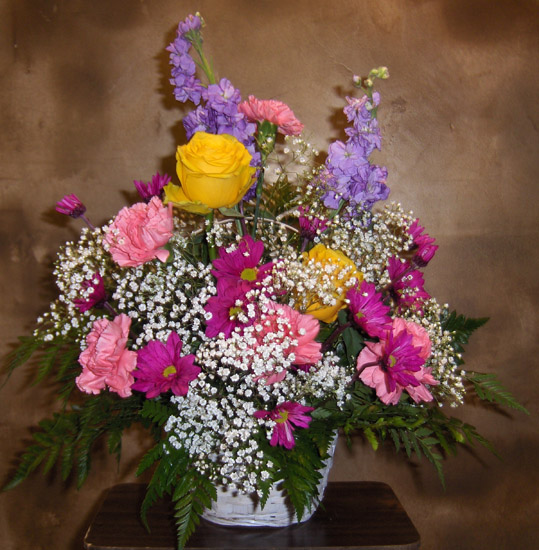 Flowers from The Raymond & Frances Dean Family