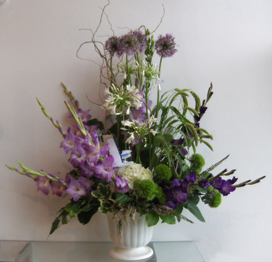 Flowers from Friends at Cone-Ag Ice Spray Service