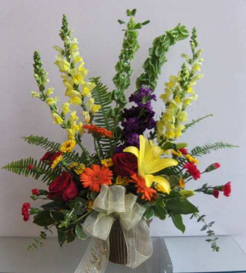 Flowers from "Uncle"