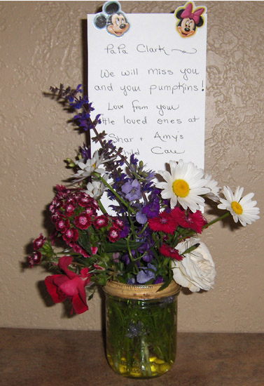 Flowers from Shar and Amy's Childcare