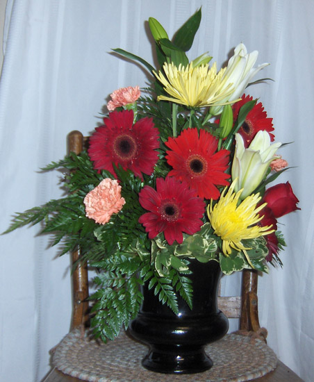 Flowers from The Schoniger Family - Lee, Mike & Janet, Beth & Mel, Mary & Tracy, Bruce & Ann