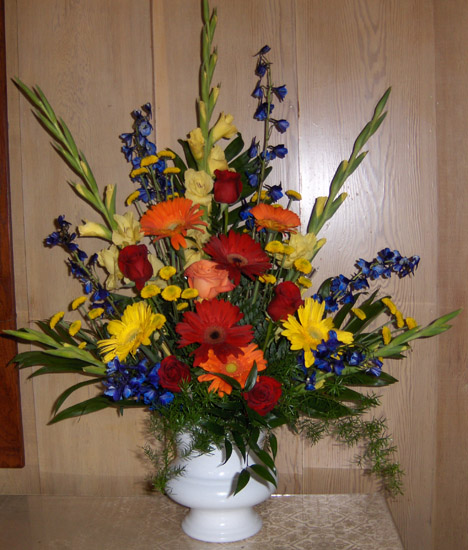 Flowers from Crew Agency