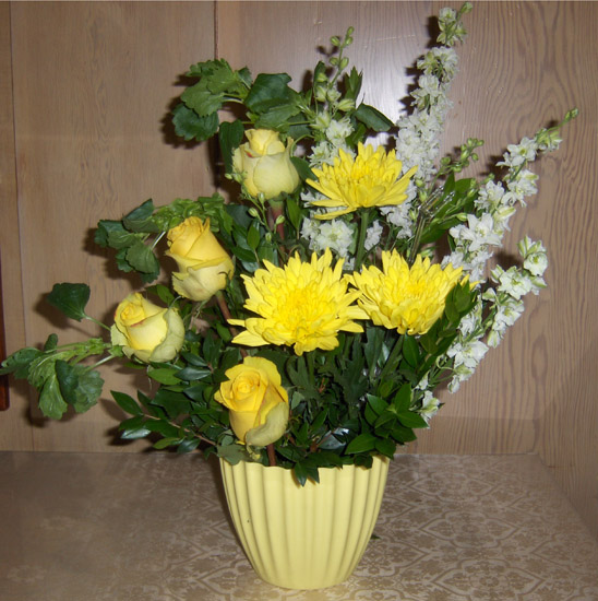 Flowers from Family at the Silverleaf