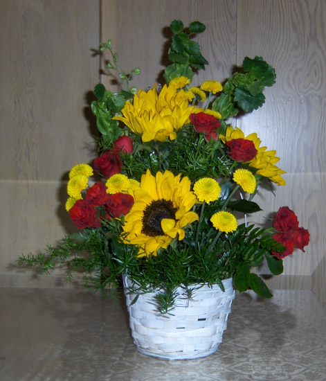 Flowers from Philip Physical Therapy Department
