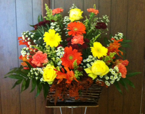 Flowers from Ted & Bev, Karla & Dennis, Karen & Kent, and Kent & Chera