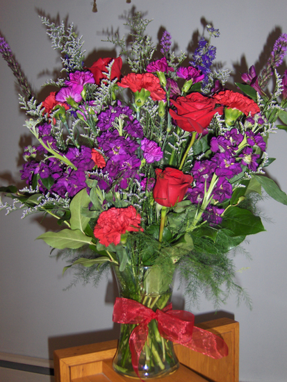 Flowers from Jones County Courthouse