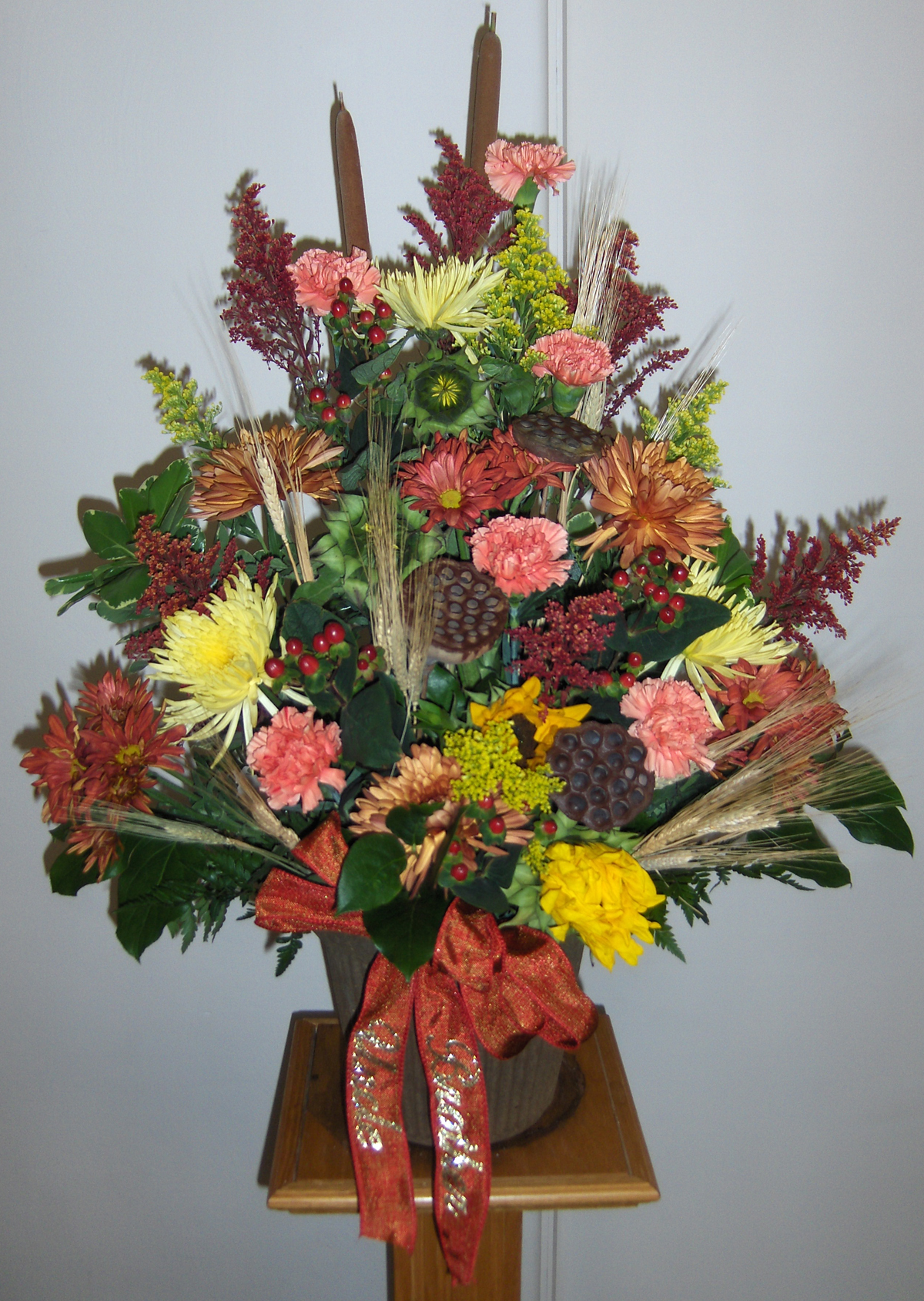 Flowers from Thelma, Howard & Ginger, Peggy & Tom, & Clem & Marcy