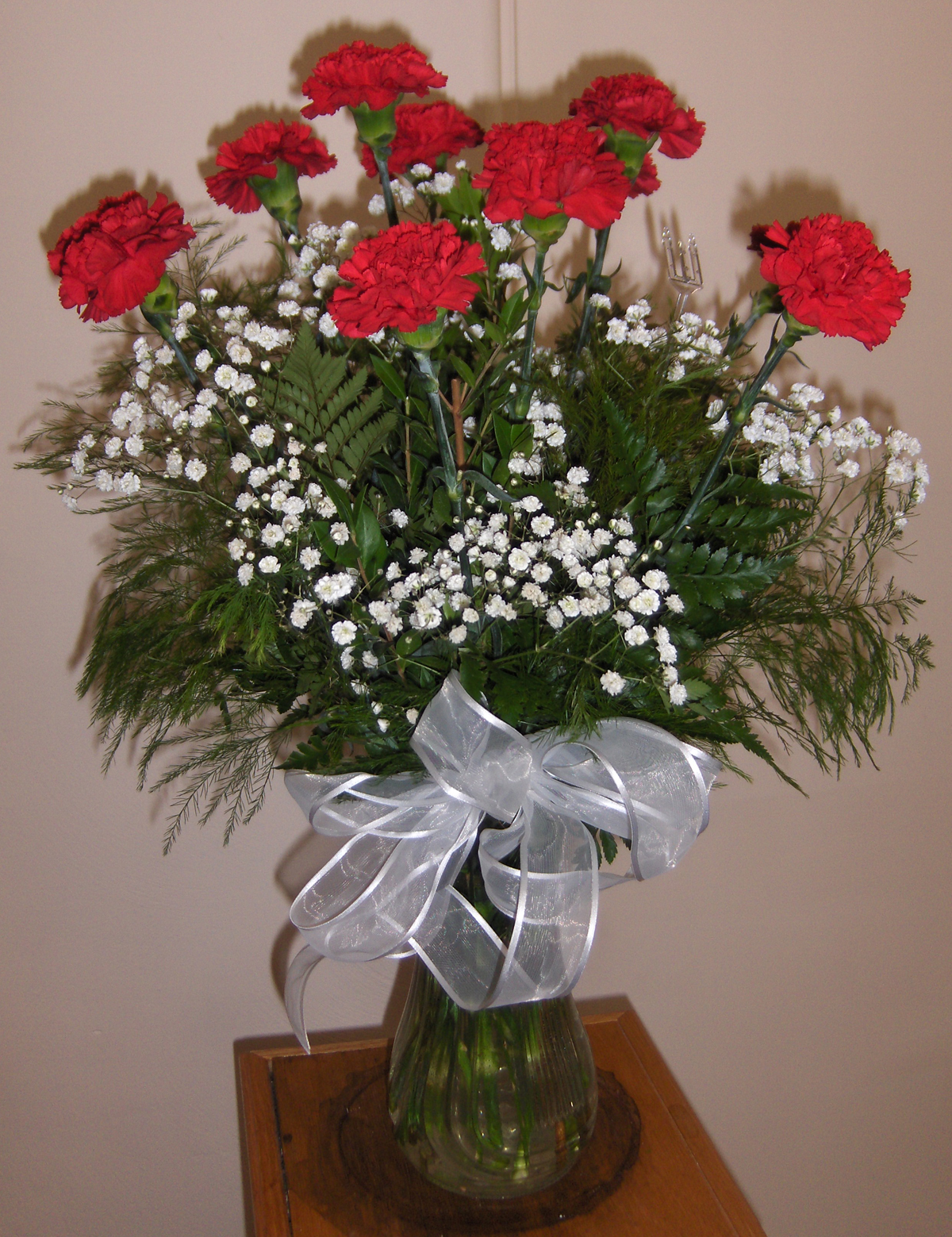 Flowers from Robert and Deb Haas