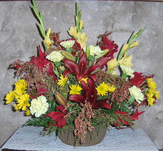 Flowers from Dr. Patrick Hermanson