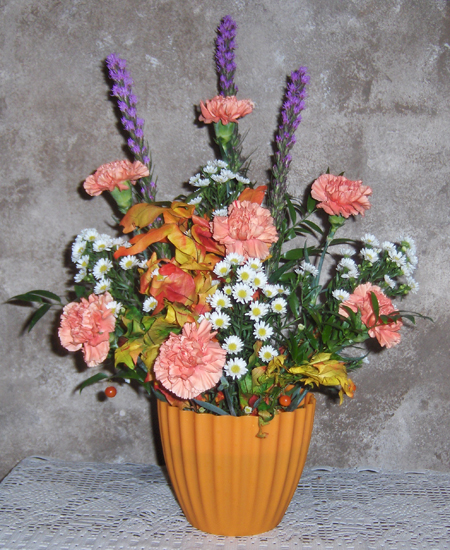 Flowers from Owen, Bonnie, Kassidy and Kwincy, Josh and Kyler