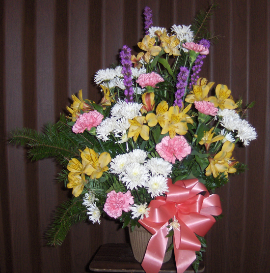 Flowers from Melinda, Robin and Wendy
