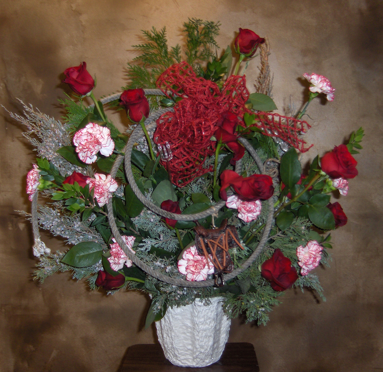 Flowers from Todd Trask and Scott Pippert