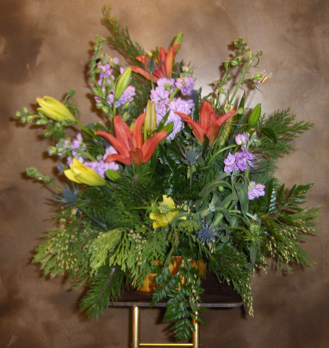 Flowers from Mike, Jill, Cody and Shelbie Schreiber