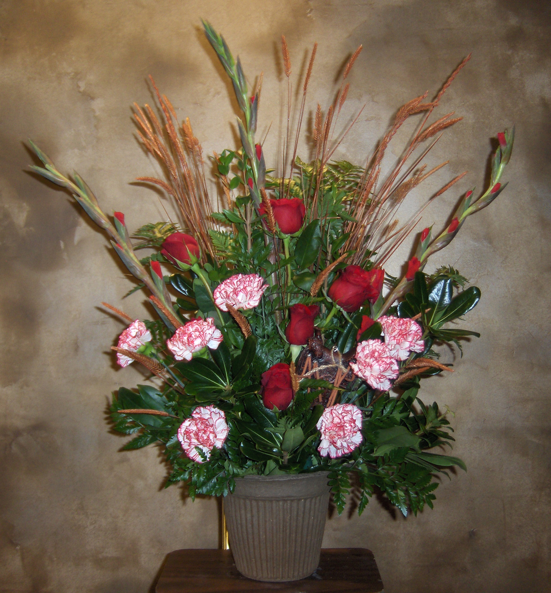 Flowers from Dorothy Hunter & Family, and Patricia Meller & Family