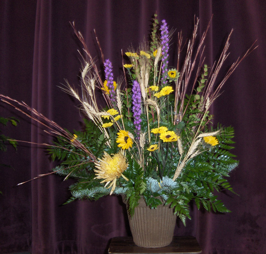 Flowers from Nathan Kjerstad, Heather and Family, Lonnie Kjerstad