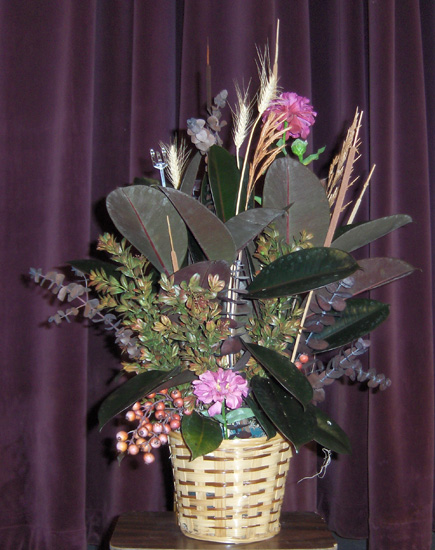 Flowers from The Mathis Family