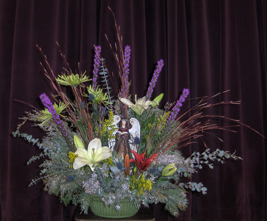 Flowers from Greg, Lori, Carisa, Lainee and Jace