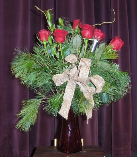 Flowers from Grady & Bernice, Caleb, Megan, and Jamie and Tony