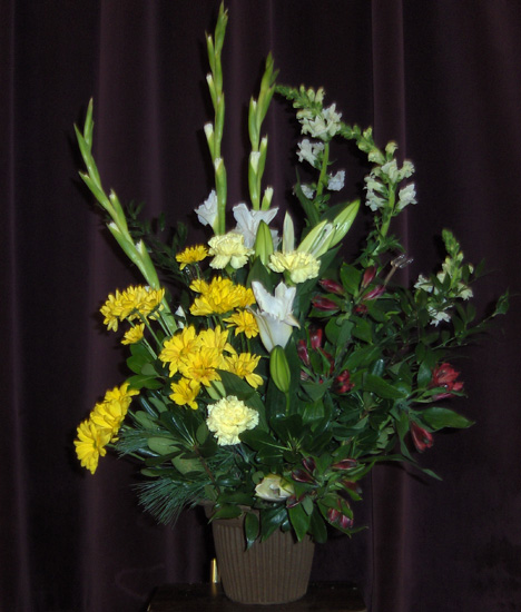 Flowers from All at R.C.I.S.