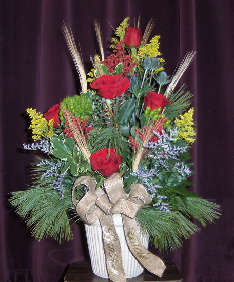 Flowers from Jim & Kathy, Brandon, Sanna and Family, Brice and Family, Bailey and Preston and Family