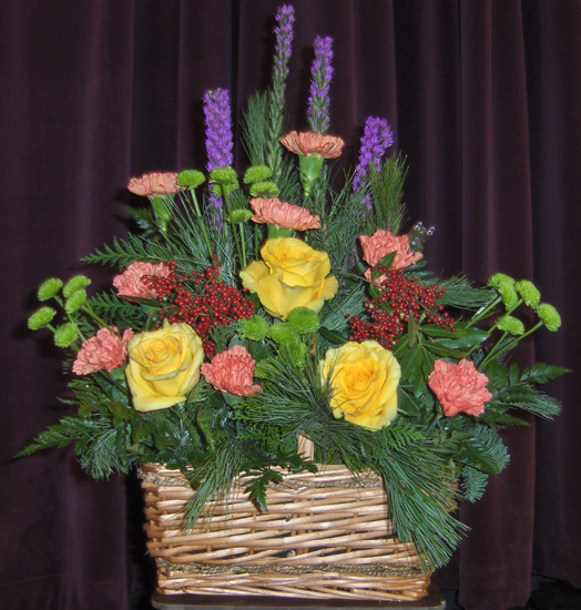 Flowers from Shayne & Heidi, Shaylee and Haylee Porch