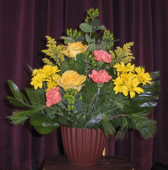Flowers from Thesa, Holly, Naomi, Terry, Callie and Family