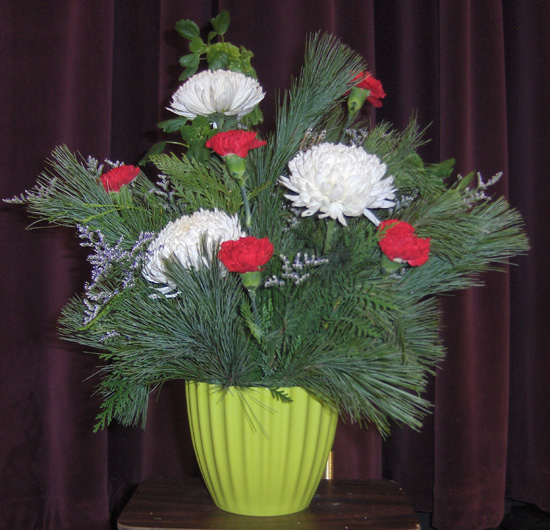 Flowers from John & Irene Beard