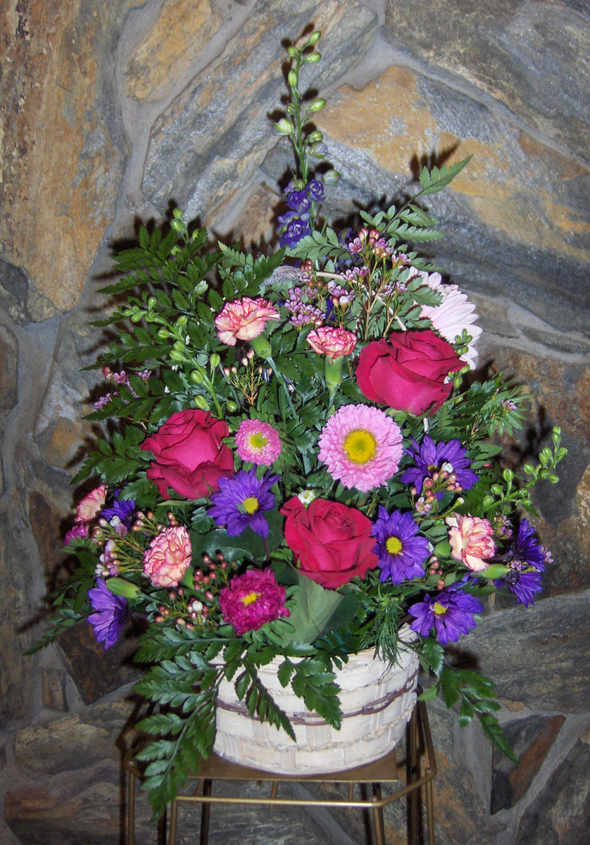 Flowers from Allison and Justin