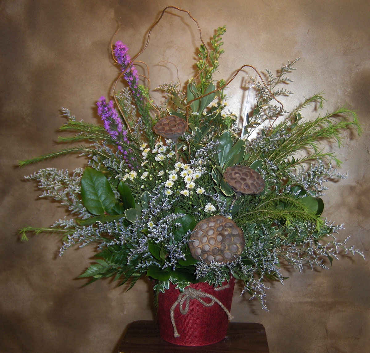 Flowers from Community Health Region 2 Staff