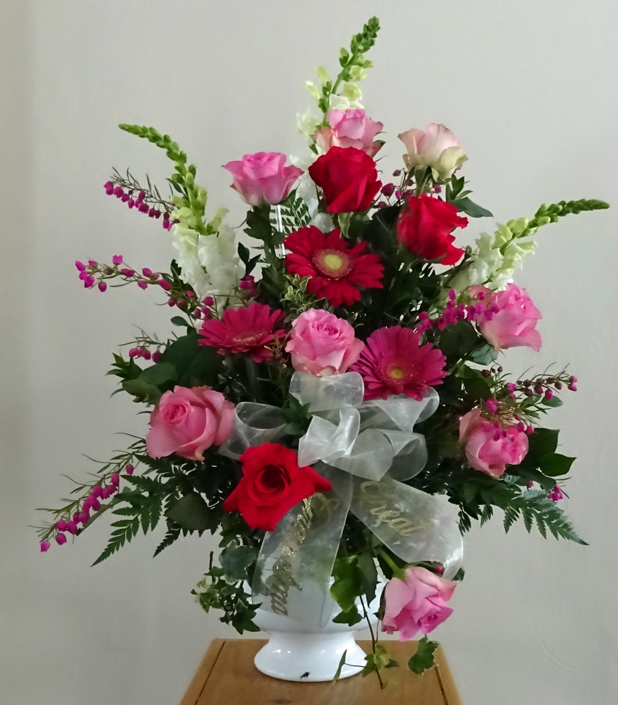 Flowers from Cantrell, Amiotte, and Wheeler Great Grandkids
