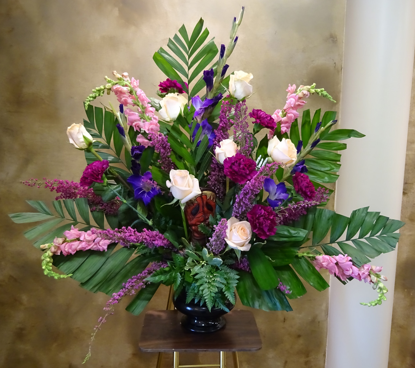 Flowers from Calvin & Patricia, Johnny, Brent, Thad, Miles, and Families