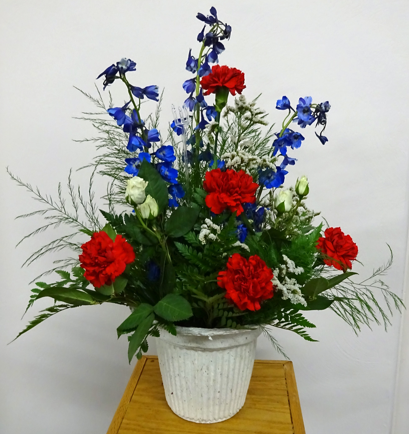 Flowers from Long Valley Fire Department