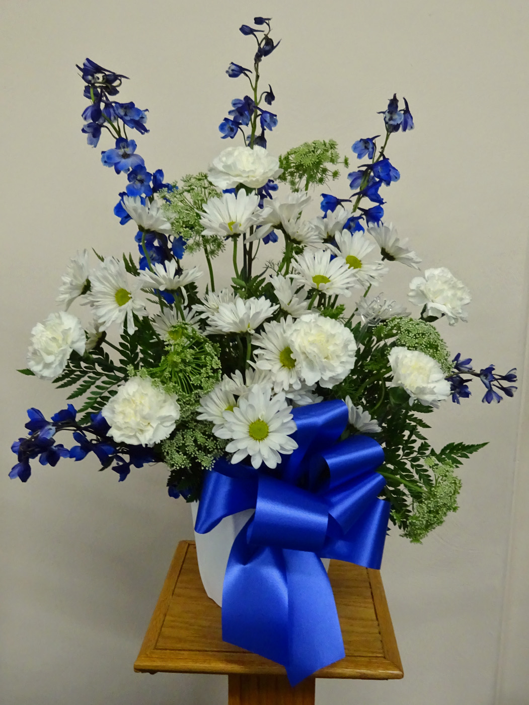 Flowers from Bob, Shandon, Derek, and Carson