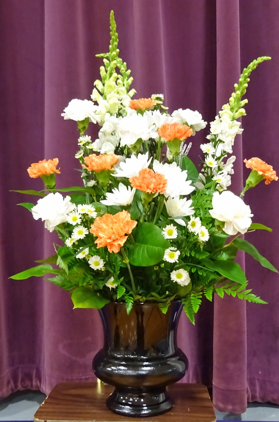 Flowers from Philip Wrestling Club & Parents