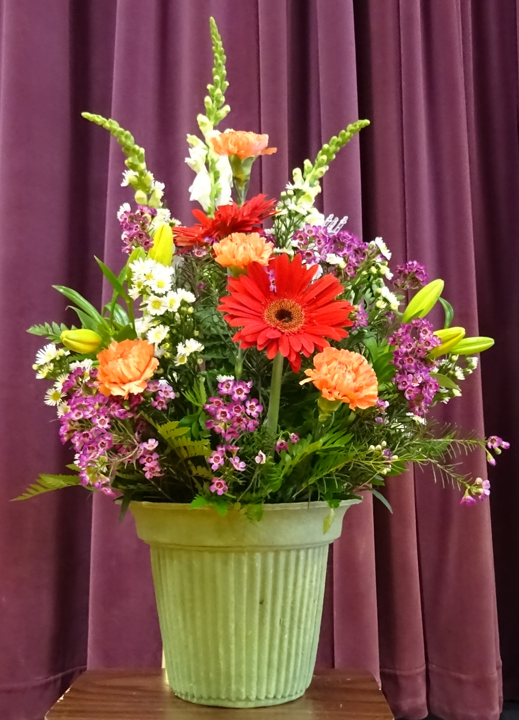 Flowers from Margaret, Rita, Jerri, & Jeff
