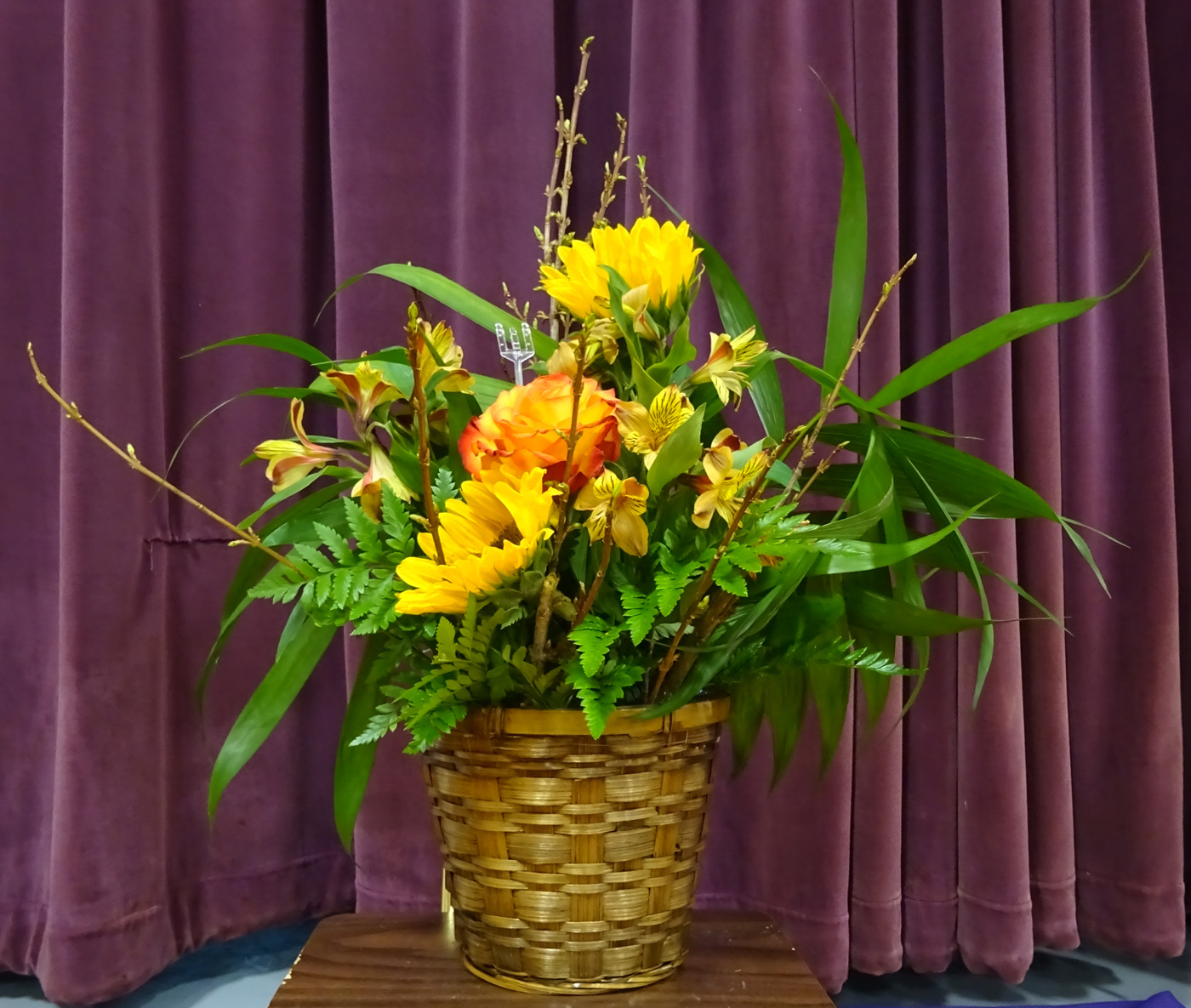 Flowers from Brian, Jamie, Landyn, and Lincoln