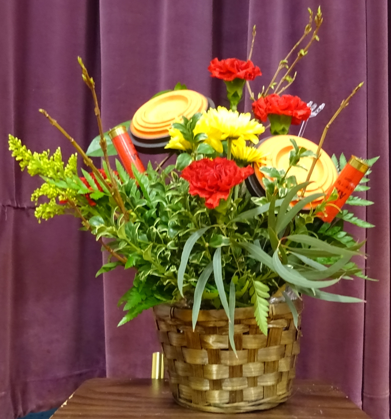Flowers from Mike, and all Past, Present, & Future Members of the Kadoka Trap Club